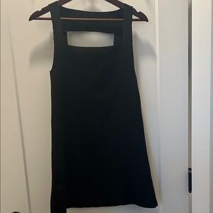 Free People Black Bodycon Mini Dress